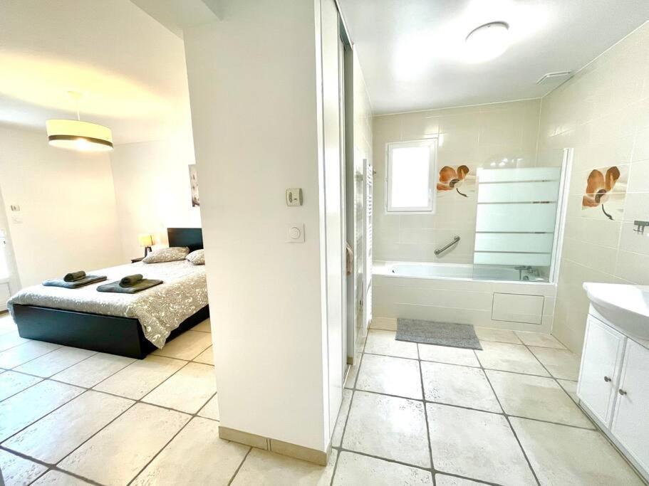 Charmante Villa Pour 10 Personnes Saint-Augustin  Eksteriør billede